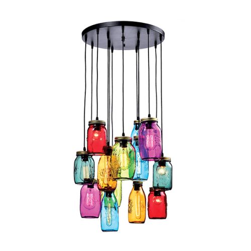 JARS CHANDELIER 13XE27 D450XH1200mm