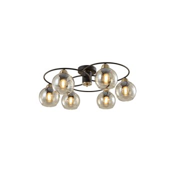 ELMARK Jay Csillár 6Xe27 Fekete/Bronz