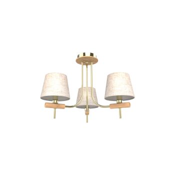 ELMARK Jonas Csillár 3Xe14 Bézs/Arany