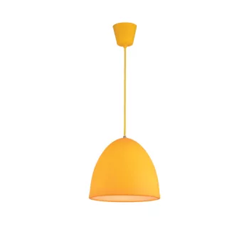 JOY PENDANT 1XE27 YELLOW D250mm