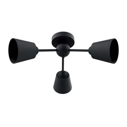 JUDY CHANDELIER 3XE27 BLACK