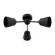 JUDY CHANDELIER 3XE27 BLACK
