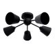 JUDY CHANDELIER 5XE27 BLACK