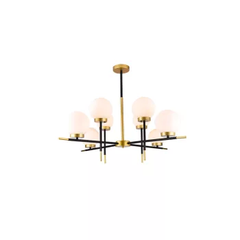 ELMARK Juliet Csillár 8Xe27 Fekete/Arany