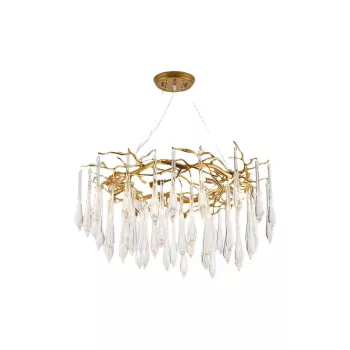 ELMARK Karol Csillár 10Xg9 Arany/Kristályok