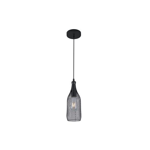 ELMARK Ken Függeszték 1Xe27 Fekete D120Mm