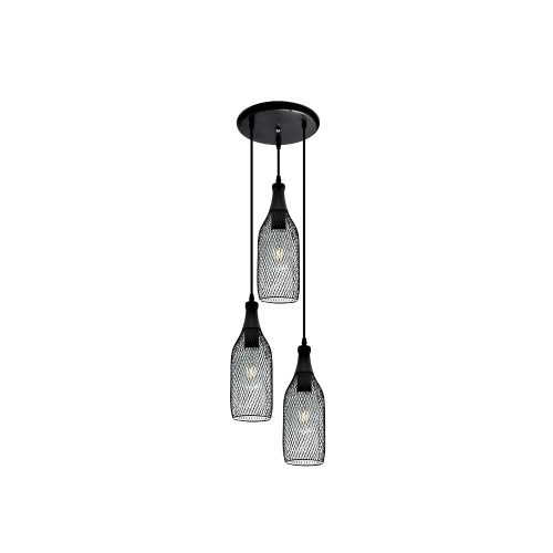 ELMARK Ken Csillár 3Xe27 Fekete D280Mm