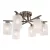 LEXI CHANDELIER 6XE27 ANTIQUE BRASS