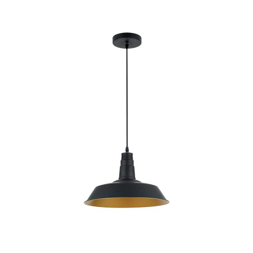 ELMARK Matt Függeszték 1Xe27 Fekete D360Mm