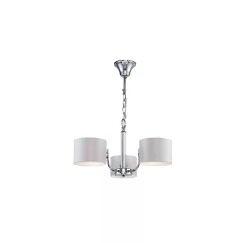 ELMARK Melody Csillár 3Xe27 Fehér/Króm