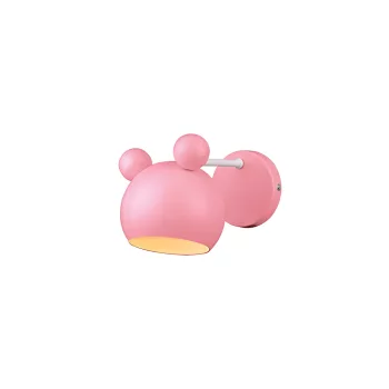 ELMARK Mickey Fali Lámpa 1Xe27 Rózsaszín