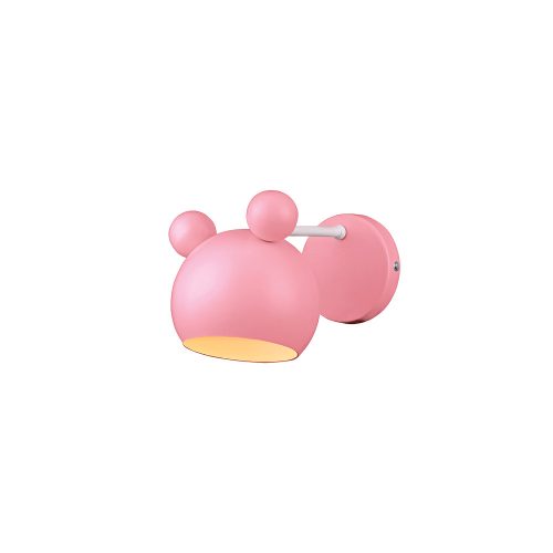 ELMARK Mickey Fali Lámpa 1Xe27 Rózsaszín