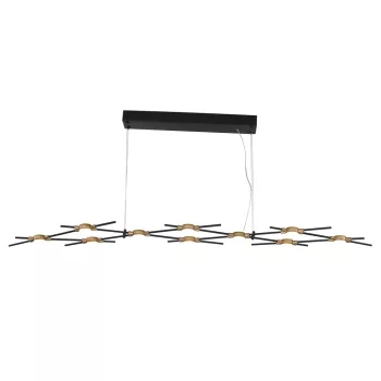 MODULAR LED PENDANT 24W 3000K, BLACK+GOLD