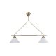 MOLLY CHANDELIER 2XE27 ANTIQUE BRASS