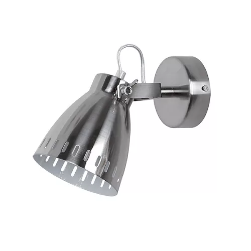 NOAH SPOT 1XE27 SATIN NICKEL D120mm