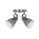 NOAH SPOT 2XE27 SATIN NICKEL D220mm