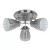 NOAH SPOT 3XE27 SATIN NICKEL D400mm