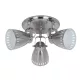NOAH SPOT 3XE27 SATIN NICKEL D400mm