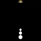PEARL LED PENDANT 9W 3000K, GOLD