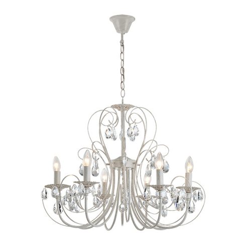 RUBY CHANDELIER 6XE14 D600XH490mm