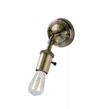 SAILOR WALL FIXURE 1XE27 ANTIQUE BRASS