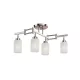 SARA CHANDELIER 4XE27 SATIN NIKEL