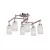 SARA CHANDELIER 6XE27 SATIN NIKEL