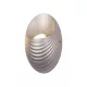 SHELL WALL FIXURE LED 5W/ 500lm/ 4000K SILVER