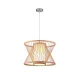 SIMONA PENDANT 1xE27 WOOD