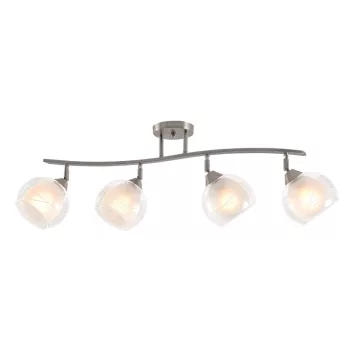 STACY CHANDELIER 4XE27 SATIN NIKEL
