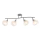 STACY CHANDELIER 4XE27 SATIN NIKEL