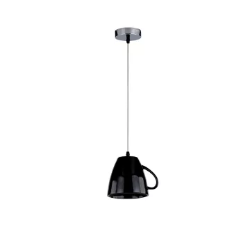 TEATIME PENDANT 1XE27 BLACK