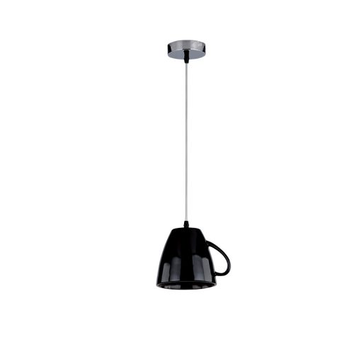 TEATIME PENDANT 1XE27 BLACK