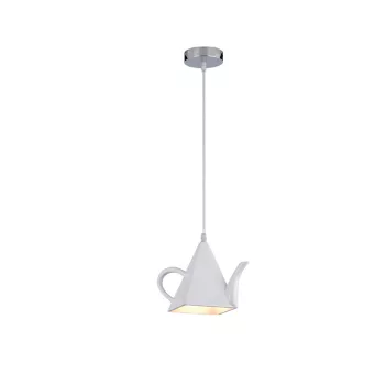 TEATIME PENDANT 1XE27 WHITE