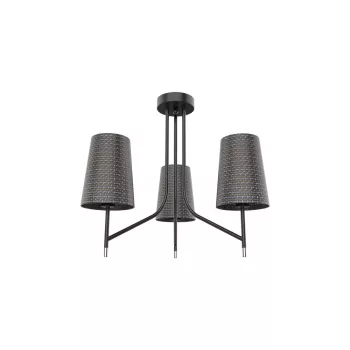 ELMARK Thera Csillár 3Xe14 Fekete/Króm