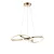 TINA LED PENDANT 33W 3000K, FRENCH GOLD