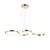 TINA LED PENDANT 35W 3000K, FRENCH GOLD