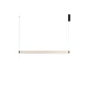 TOULON LED PENDANT 30W 4000K, BLACK