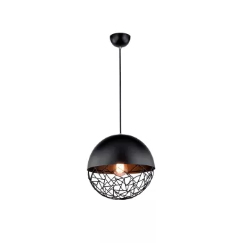 ELMARK Union Függeszték 1Xe27 Fekete D300Mm