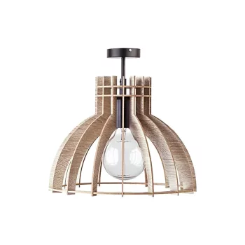 ELMARK Woody-4 Mennyezeti Lámpa 1Xe27 D300Mm