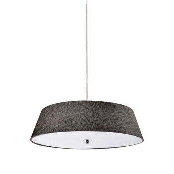 YVONNE PENDANT 5XE27 D500 BLACK