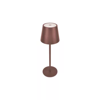 ELMARK Zara Dimmable Table Lamp 3W With Batt. Ip44,Copper