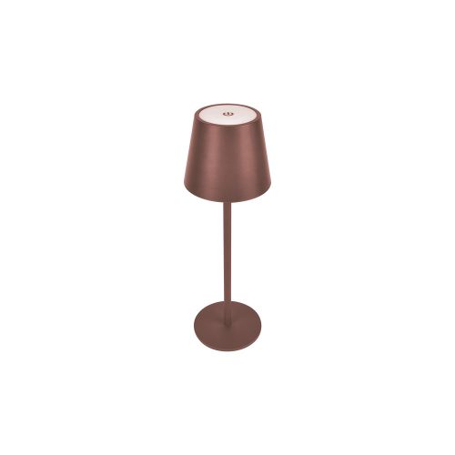 ELMARK Zara Dimmable Table Lamp 3W With Batt. Ip44,Copper