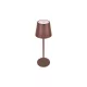ELMARK Zara Dimmable Table Lamp 3W With Batt. Ip44,Copper
