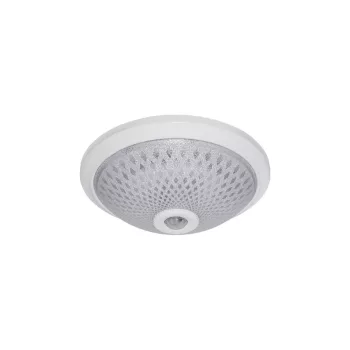   ELMARK Led Mennyezeti Lámpa Mozgásérzékelős 2Xe27 D300Mm Fehér