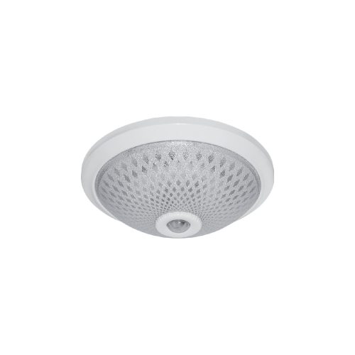 ELMARK Led Mennyezeti Lámpa Mozgásérzékelős 2Xe27 D300Mm Fehér
