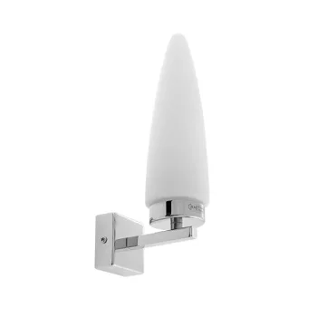 MIRROR LIGHT RODA 1XE14 IP44 SATIN NICKEL