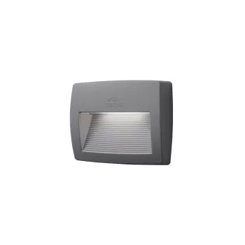   ELMARK Lorenza 190 Led Fali Lámpa 7.5W Cct 4000K Ip55 Szürke