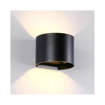ELMARK Led Fali Lámpa Kerek 2X5W 4000K Ip54 Fekete