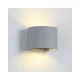 ELMARK Led Fali Lámpa Kerek 2X5W 4000K Ip54 Szürke
